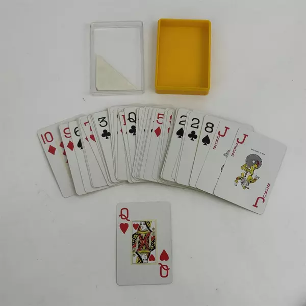 Vintage Hawaii Scene Playing Cards in Case Jumbo Index Easier To Read Souvenir