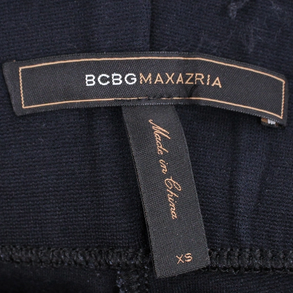 BCBG Max Azria Solid Black Leggings Women's Size XS