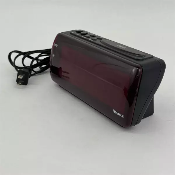 VTG Advance Digital Alarm Clock Snooze Dimmer Big Numbers Model 4022 Works