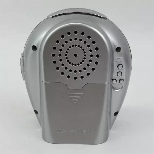 Reizen Talking Radio-Controlled Battery Operated Clock White Face