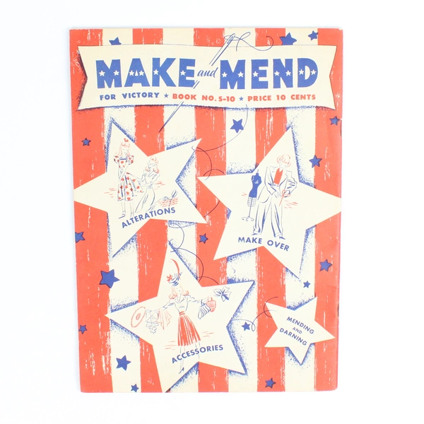 1942 Make and Mend for Victory Book No S-10 Spool Cotton company