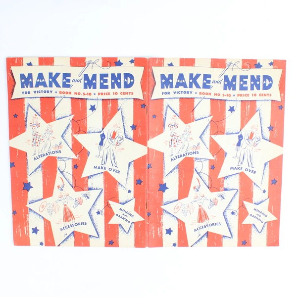 1942 Make and Mend for Victory Book No S-10 Spool Cotton company