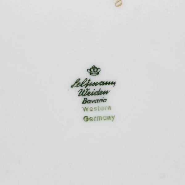 Seltmann Weiden Bavaria Fruit Salad Plate Made In West Germany 7.75" Diameter