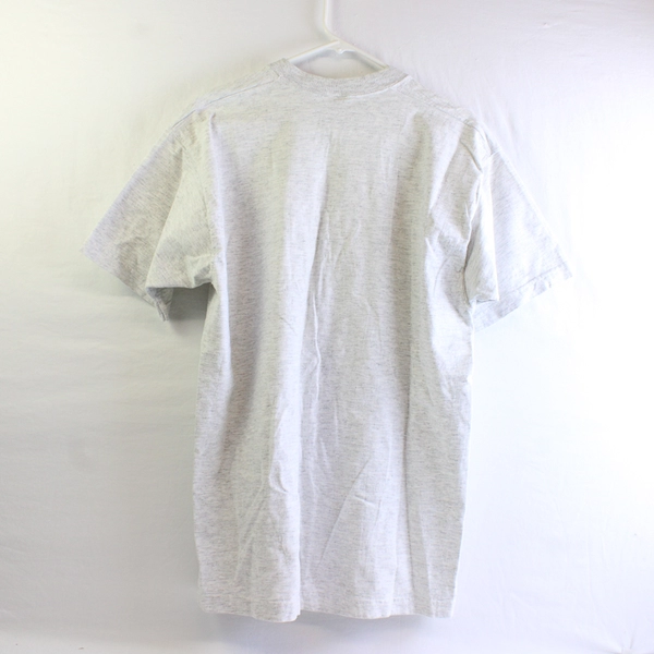 Fruit of the Loom Unisex Adult L White Heather Native Imagery Graphic T-Shirt