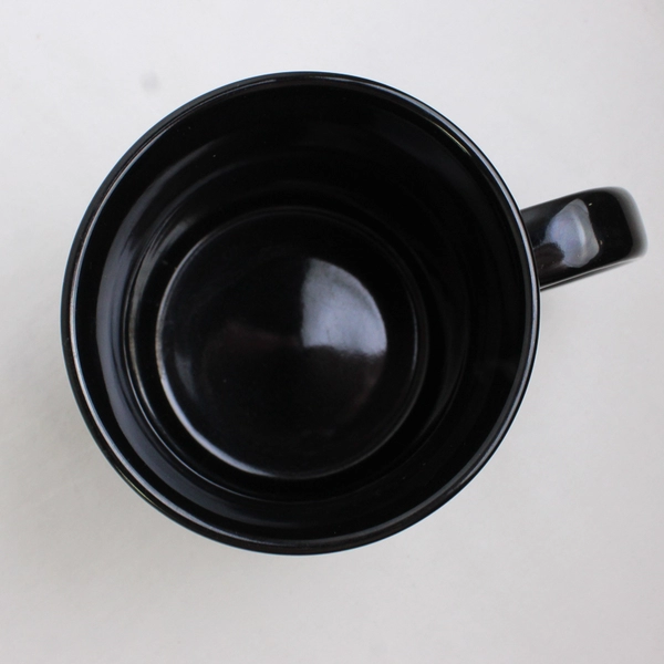 Primitives by Kathy Love You To The Moon Black Coffee Mug, 16 Ounce