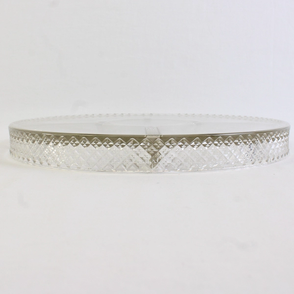 Westmoreland English Hobnail Clear (Round Base) Pattern 10" Round 5 Part Relish