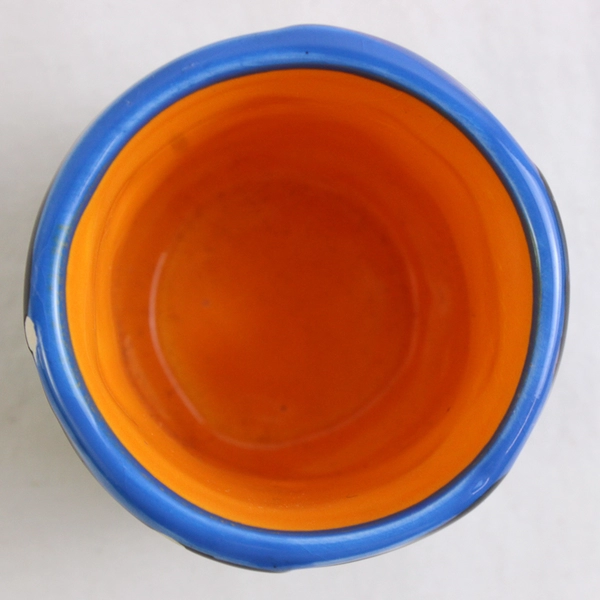 Michael's Colorful Seattle Washington Ceramic Shot Glass Artsy Hand Painted