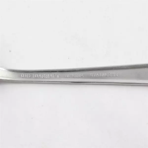 Set of 2 Oneida Flight Deluxe Serving Spoons 8.25" Stainless