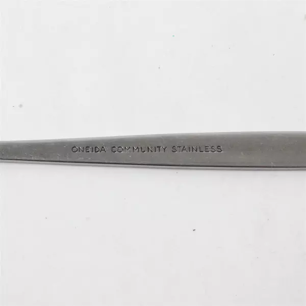 Lot of 5 Oneida Community Stainless Forks 4 Salad Forks & Youth Fork 6.25in 