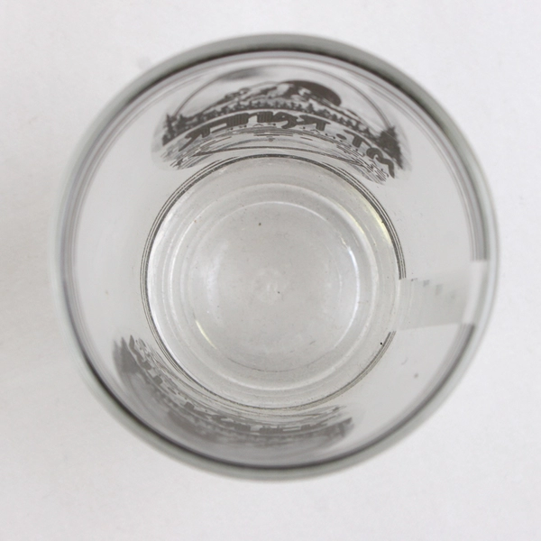 Vintage Clear Shot Glass Souvenir Mount Rainier National Park