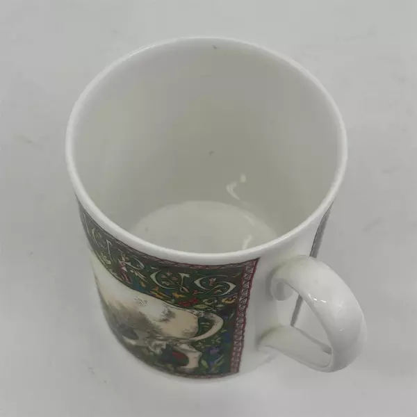 1991 Royal Worcester Zodiacs Taurus Ceramic Coffee Mug