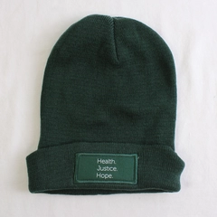 HitWear Hat Forest Green Lutheran Community Services Knit Beanie Adult One Size