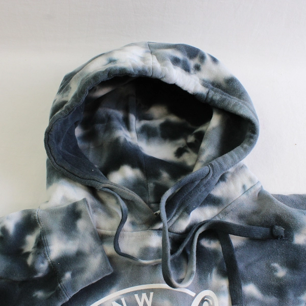 Lincoln City Chinook Winds Casino Resort Gray-Blue Tie-Dye Hoodie Men's Medium