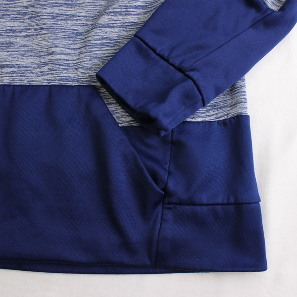 Nike Dri-Fit Blue Athletic Pullover Hoodie Youth Size XL