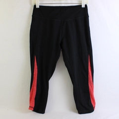 Balance Collection Black and Coral Capri Leggings Women's Size Medium
