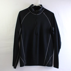 REI Black Zip-Up Track Jacket Men's Size Medium