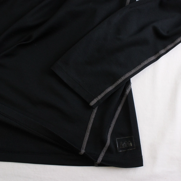 REI Black Zip-Up Track Jacket Men's Size Medium