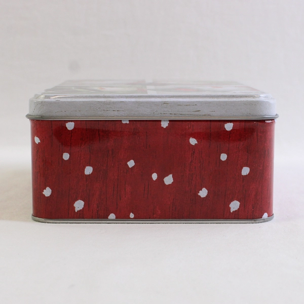 Cute Snowman Decorative Christmas Holiday Tin Box