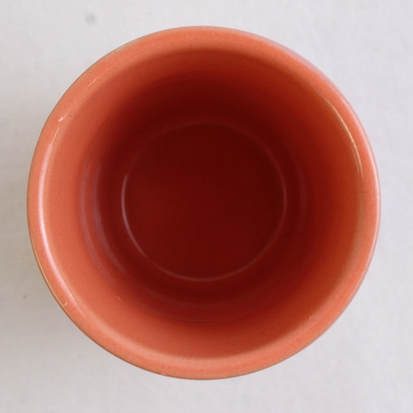 Norwegian Sun Cruise Line Orange Ceramic Shot Glass 2 Ounce