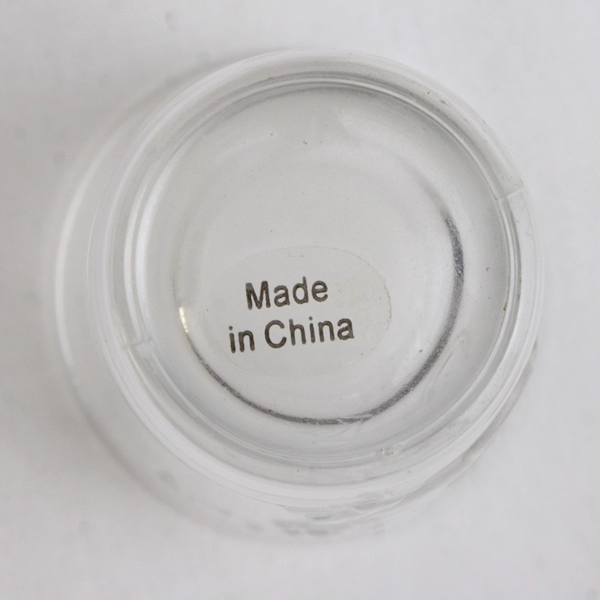 Fireball Cinnamon Whisky Shot Glass Embossed Dragon Logo Letter "A"