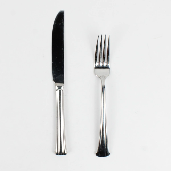 Lot of 2 Mikasa Strada Indonesia Dinner Fork and Knife 18/10 Stainless