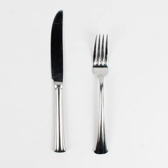 Lot of 2 Mikasa Strada Indonesia Dinner Fork and Knife 18/10 Stainless