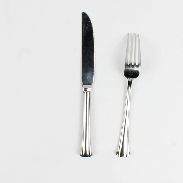 Lot of 2 Mikasa Strada Indonesia Dinner Fork and Knife 18/10 Stainless