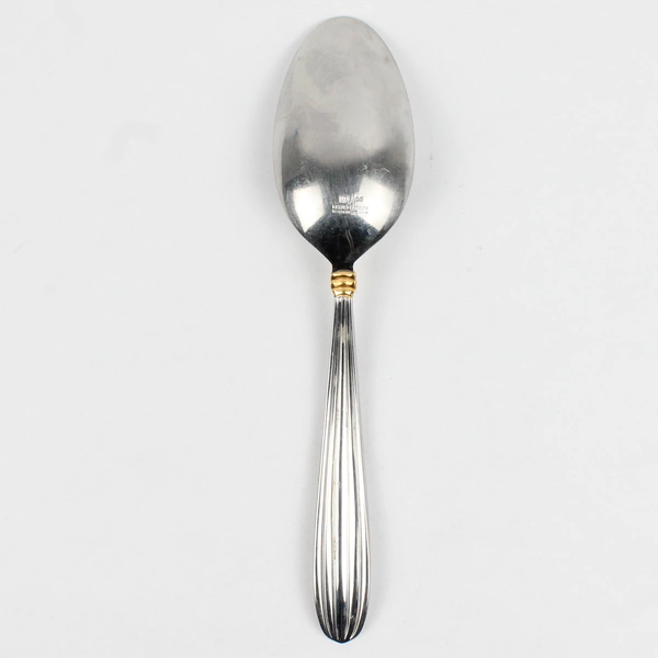 Lot of 1 Melodie Gold by Mikasa Gerald Patrick Soup Spoon (Tablespoon)