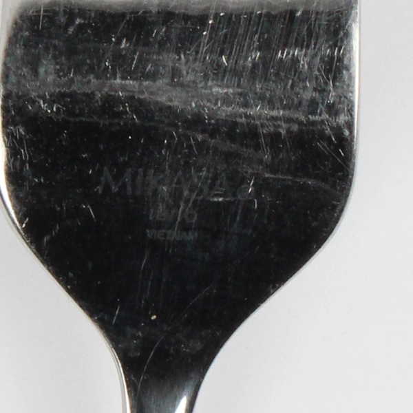 Lot of 4 Salad Forks Teardrop by Mikasa 18/10 Stainless Flatware