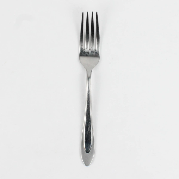 Teardrop by Mikasa Dinner Fork Stainless Glossy w/ Frosted Outline Flatware