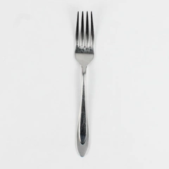 Teardrop by Mikasa Dinner Fork Stainless Glossy w/ Frosted Outline Flatware
