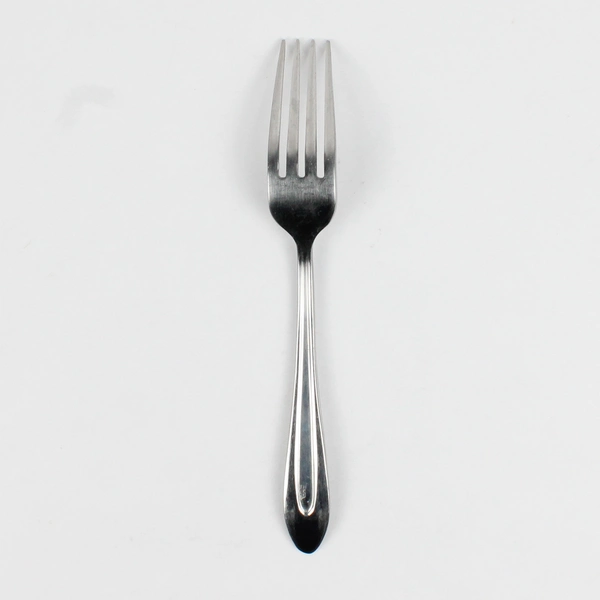 Teardrop by Mikasa Dinner Fork Stainless Glossy w/ Frosted Outline Flatware