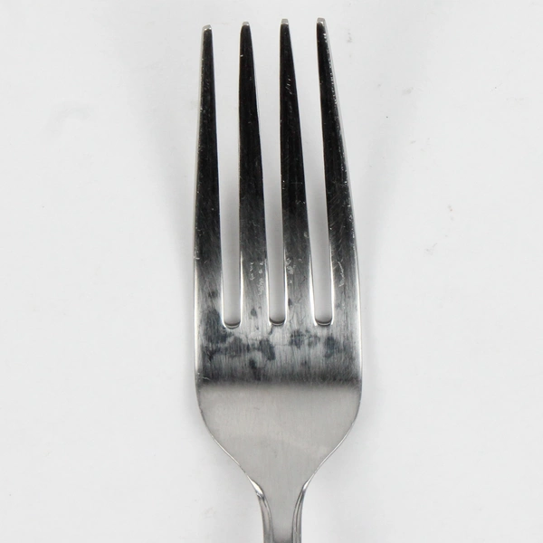 Teardrop by Mikasa Dinner Fork Stainless Glossy w/ Frosted Outline Flatware