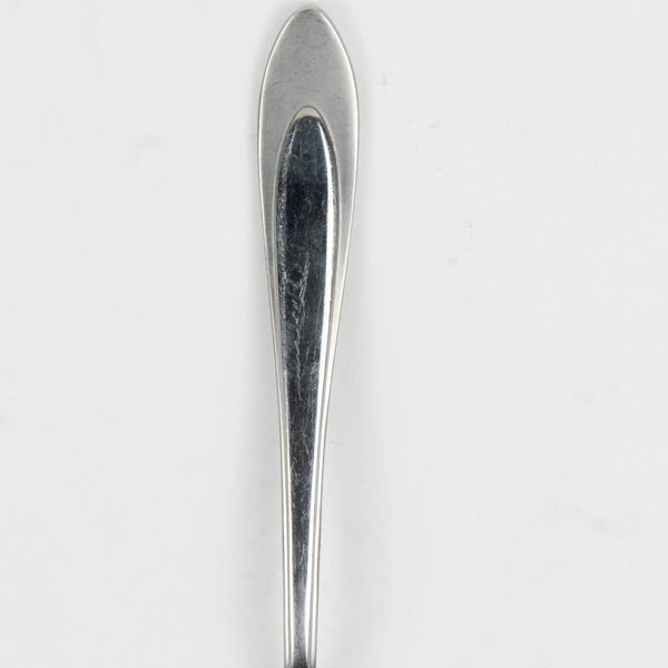 Teardrop by Mikasa Dinner Fork Stainless Glossy w/ Frosted Outline Flatware