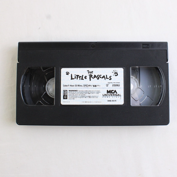 The Little Rascals Mischief Loves Company VHS Tape Movie 1994 Universal Studio