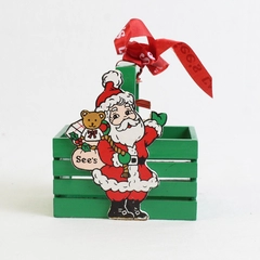 Vintage 1992 See's Candies Christmas Santa Candy Holder
