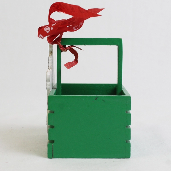 Vintage 1992 See's Candies Christmas Santa Candy Holder