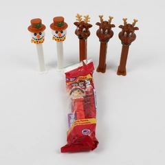 Lot of 6 Christmas Holiday Pez Candy Dispensers