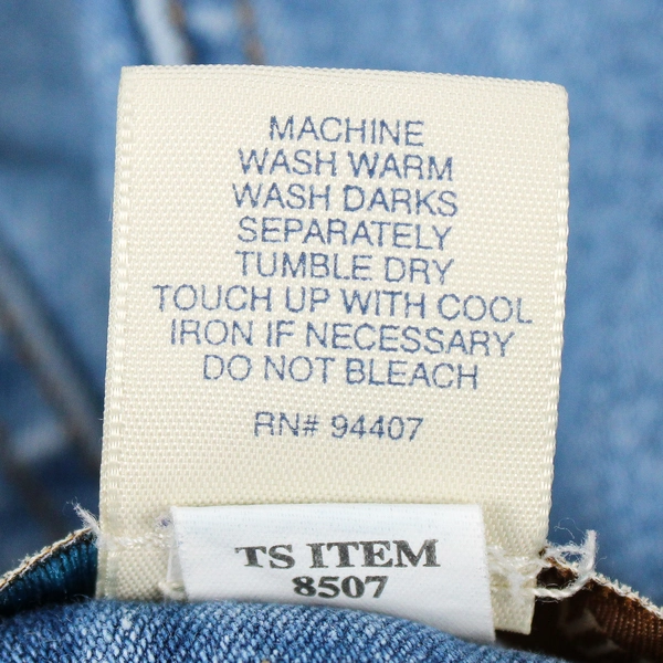 TravelSmith Men's 38x32 (39x32) Tapered Light Wash Stretch Denim Jeans