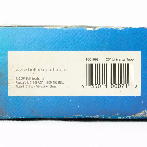 Lot of 2 Bell Sports 26" Bicycle Tire Tubes