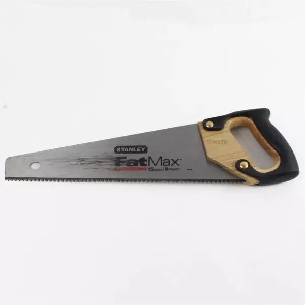Stanley FatMax 20-045 15" Carbon Steel Handsaw Rubberized Handle