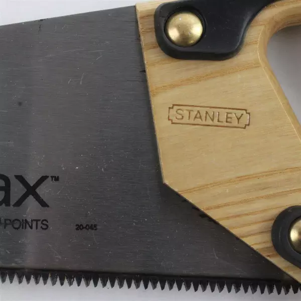 Stanley FatMax 20-045 15" Carbon Steel Handsaw Rubberized Handle
