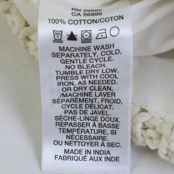 Pendleton Multicolor Striped Knit Cotton Christmas Stocking 22" FLAW