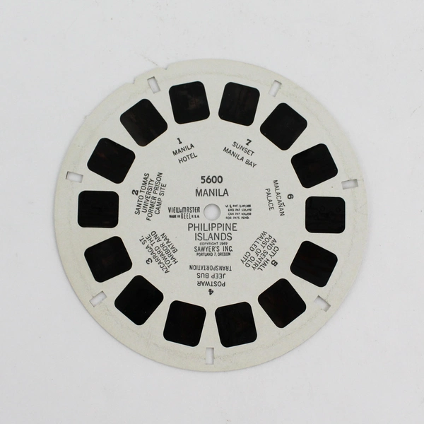 Vintage Sawyers View-Master 5600 Manila Philippine Islands Wonders Of The World