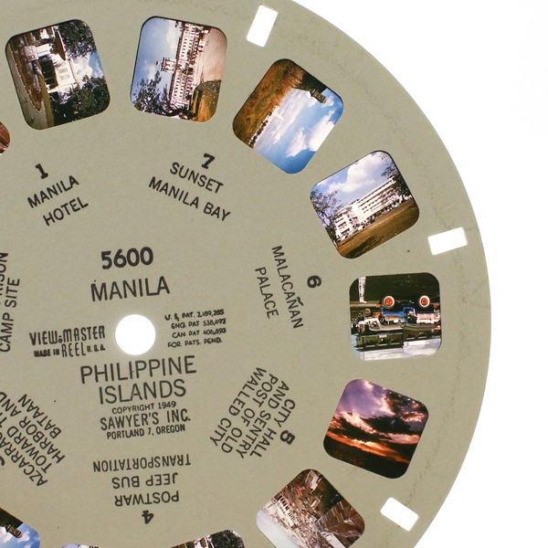 Vintage Sawyers View-Master 5600 Manila Philippine Islands Wonders Of The World