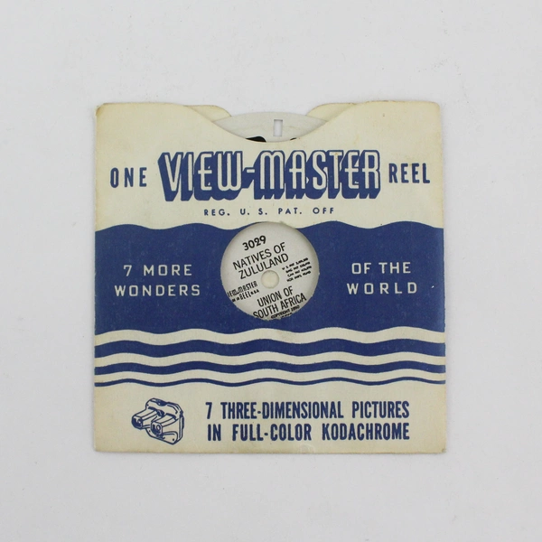 Vintage Sawyers ViewMaster 3029 Natives Of Zululand South Africa World Wonders