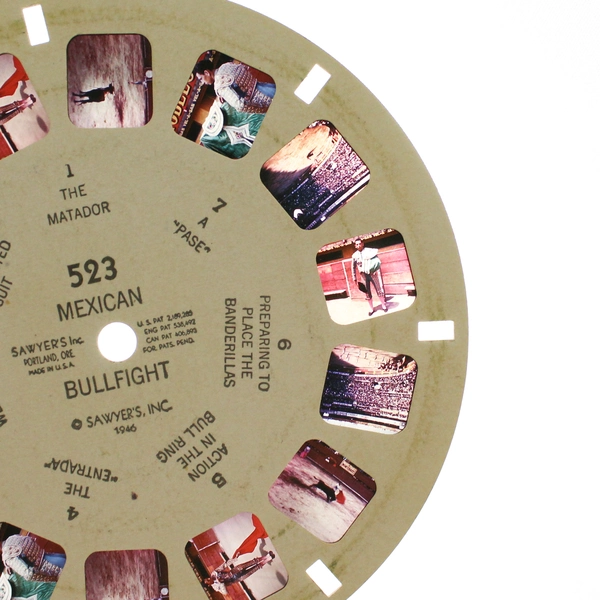 Lot Of 2 Vintage Sawyers ViewMaster 523 524 Dances of Mexico World Wonders