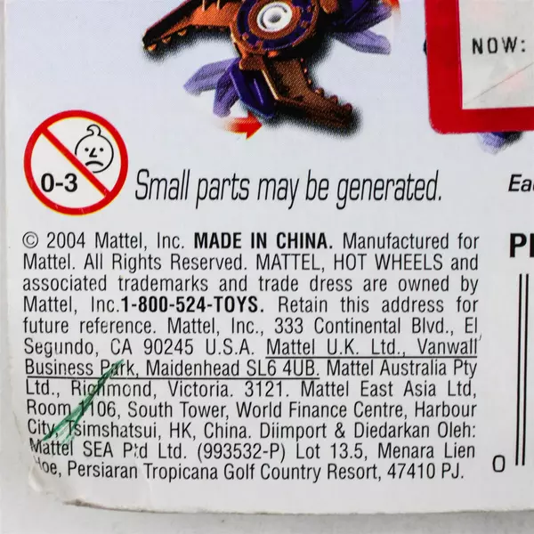 HOT WHEELS Battle X Weapons Pack Blade 1 & Missile 2 Sealed G8305 Toy