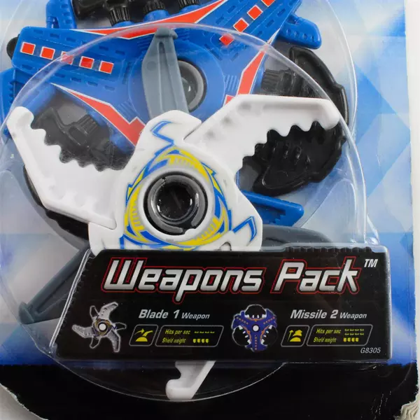 HOT WHEELS Battle X Weapons Pack Blade 1 & Missile 2 Sealed G8305 Toy