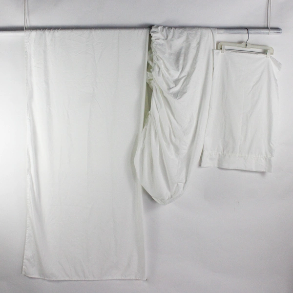 Lot Of 3 Serta Solid White Sheet Set With Pillowcase Queen 